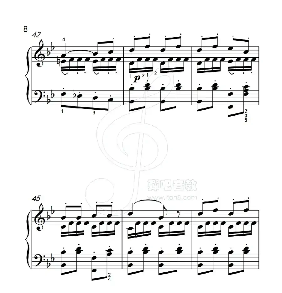 练习曲 52(克拉莫钢琴练习曲60首)