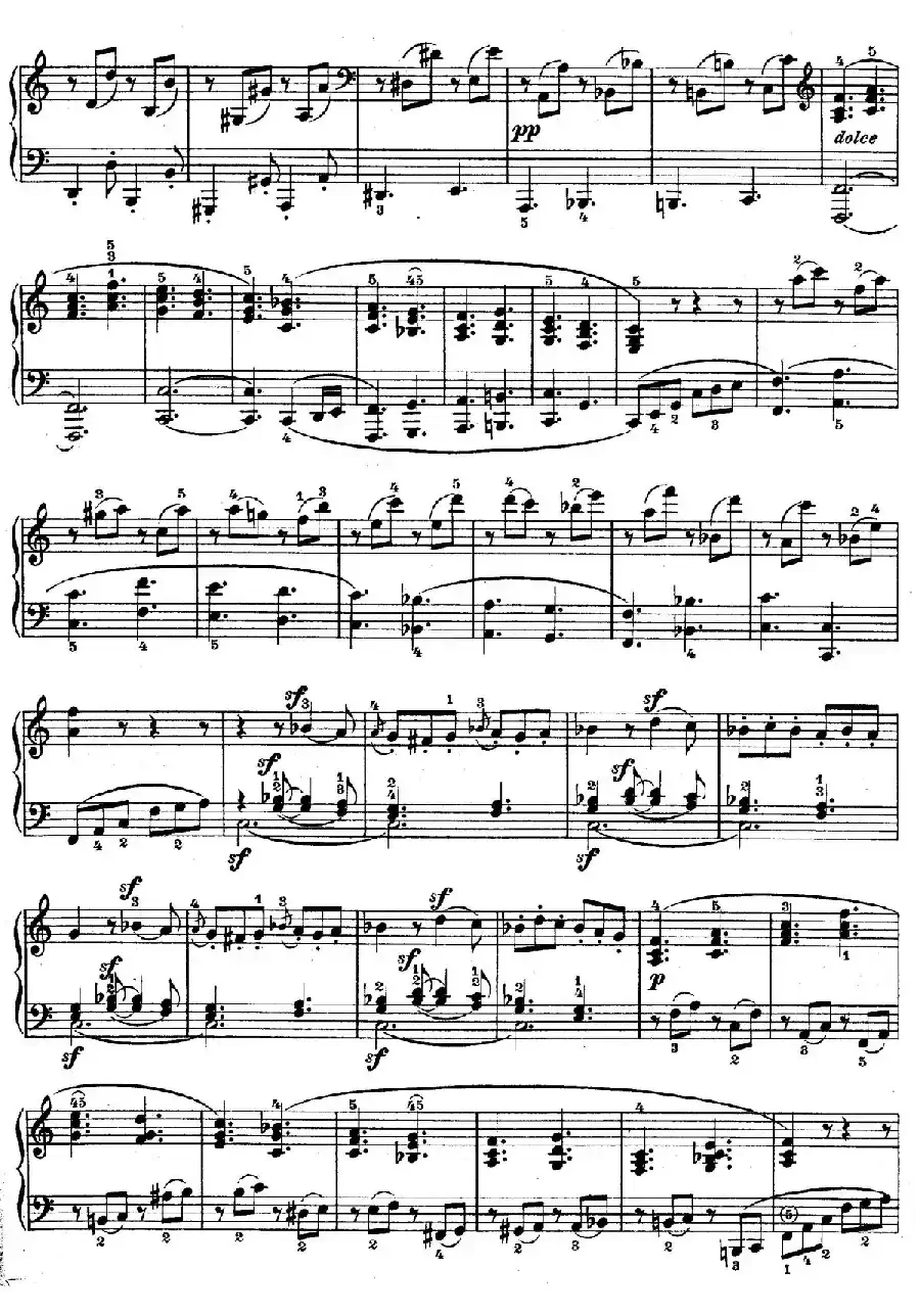 Piano Sonata in C Op.2 No.3（C大调第三钢琴奏鸣曲）