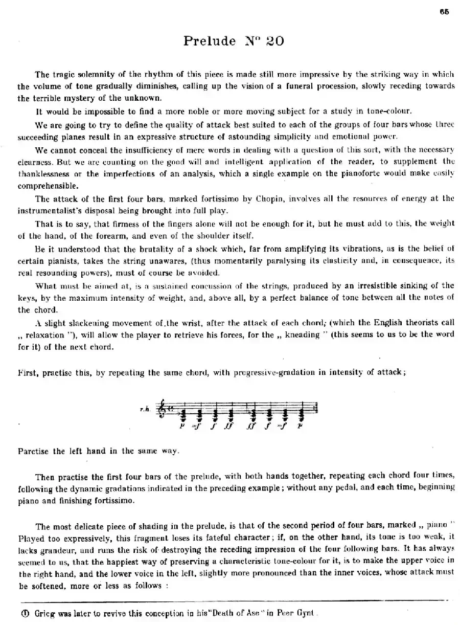 Preludes Op.28（24首前奏曲·20）