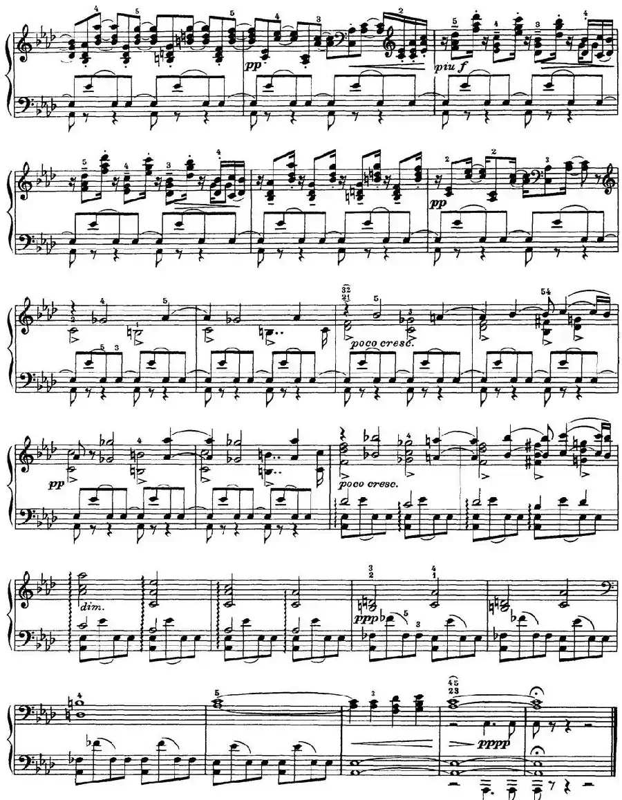 柴可夫斯基18首钢琴小品Op.72（2.Berceuse）