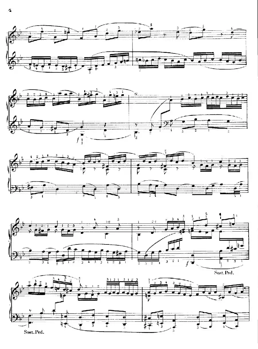 Fugue in g Minor BWV 578（g小调赋格·Briskier改编钢琴独奏版）