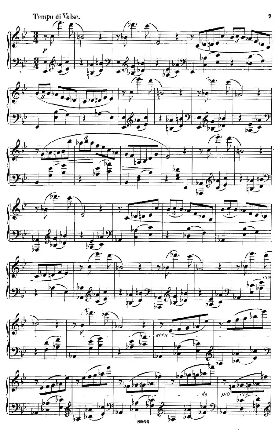 舞会 Le Bal Op.14（No.1）