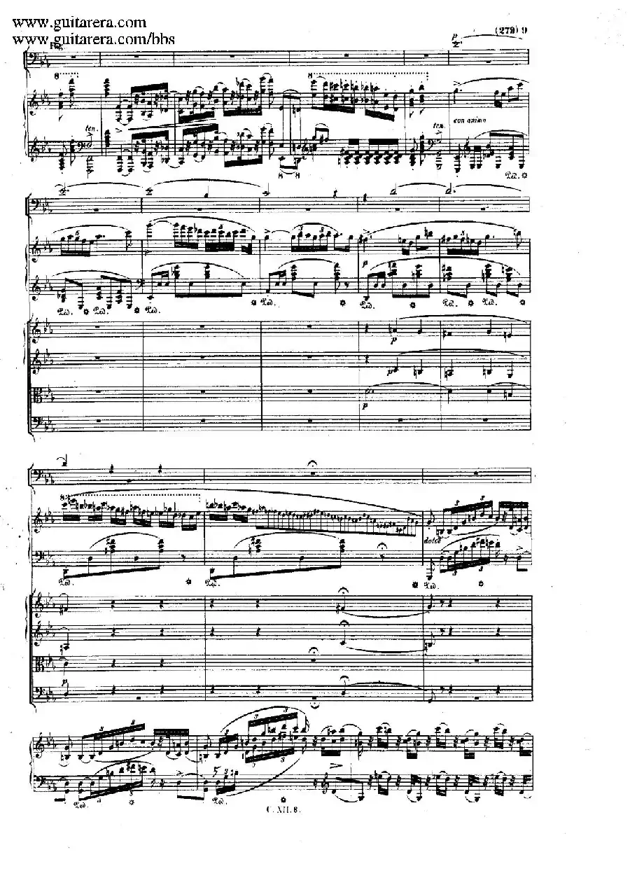 Grande Polonaise Brilliante Preceded by an Andante Spianato Op.22（平静的行板与华丽的波兰舞曲·总谱）