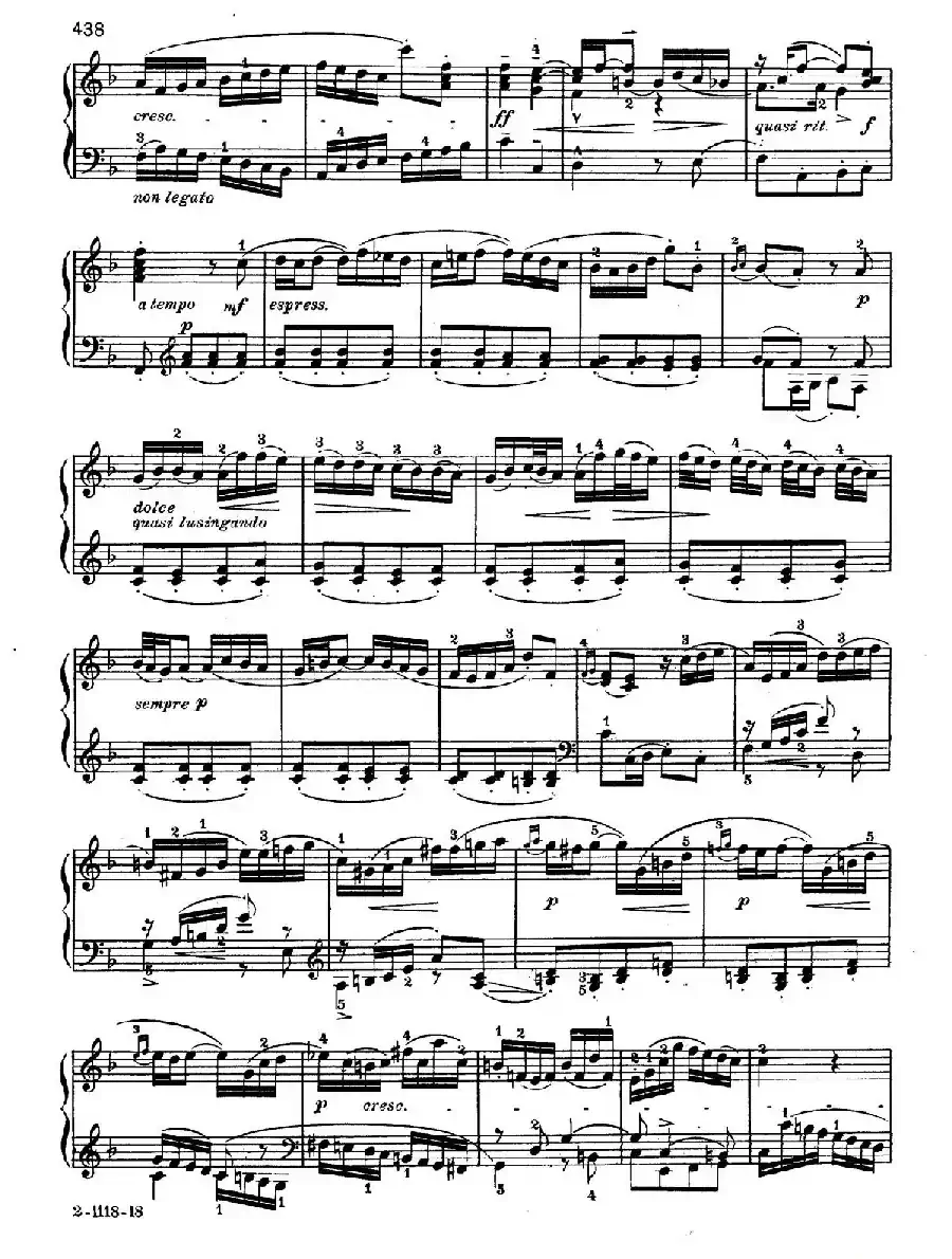 Italian Concerto BWV 971 （意大利协奏曲）