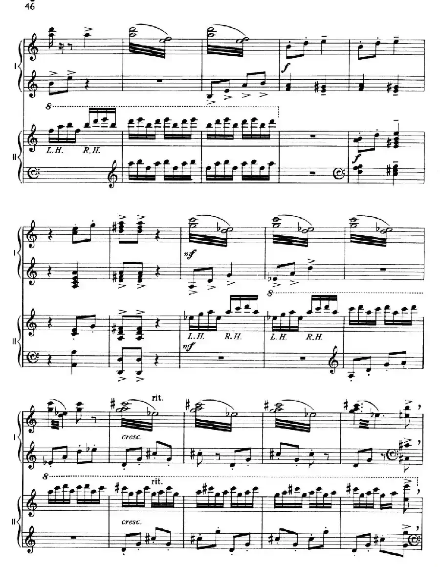 The Planets Op.32（双钢琴）（行星·第四乐章 木星—欢乐使者）