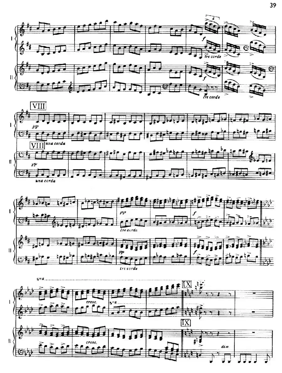 The Planets Op.32（双钢琴）（行星·第三乐章 水星—飞行使者）