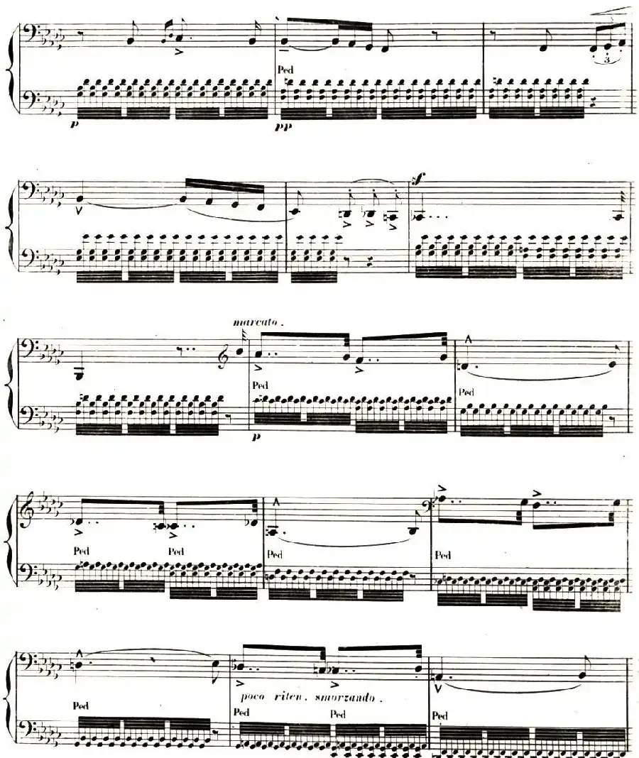 李斯特 旅游岁月 第二集遗补 威尼斯和拿波里 S.162 No.2 小曲