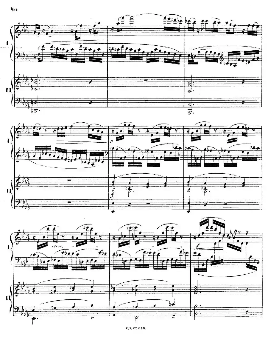 Piano Concerto No.2 in F Major Op.35（F大调第二钢琴协奏曲·Ⅱ·双钢琴）