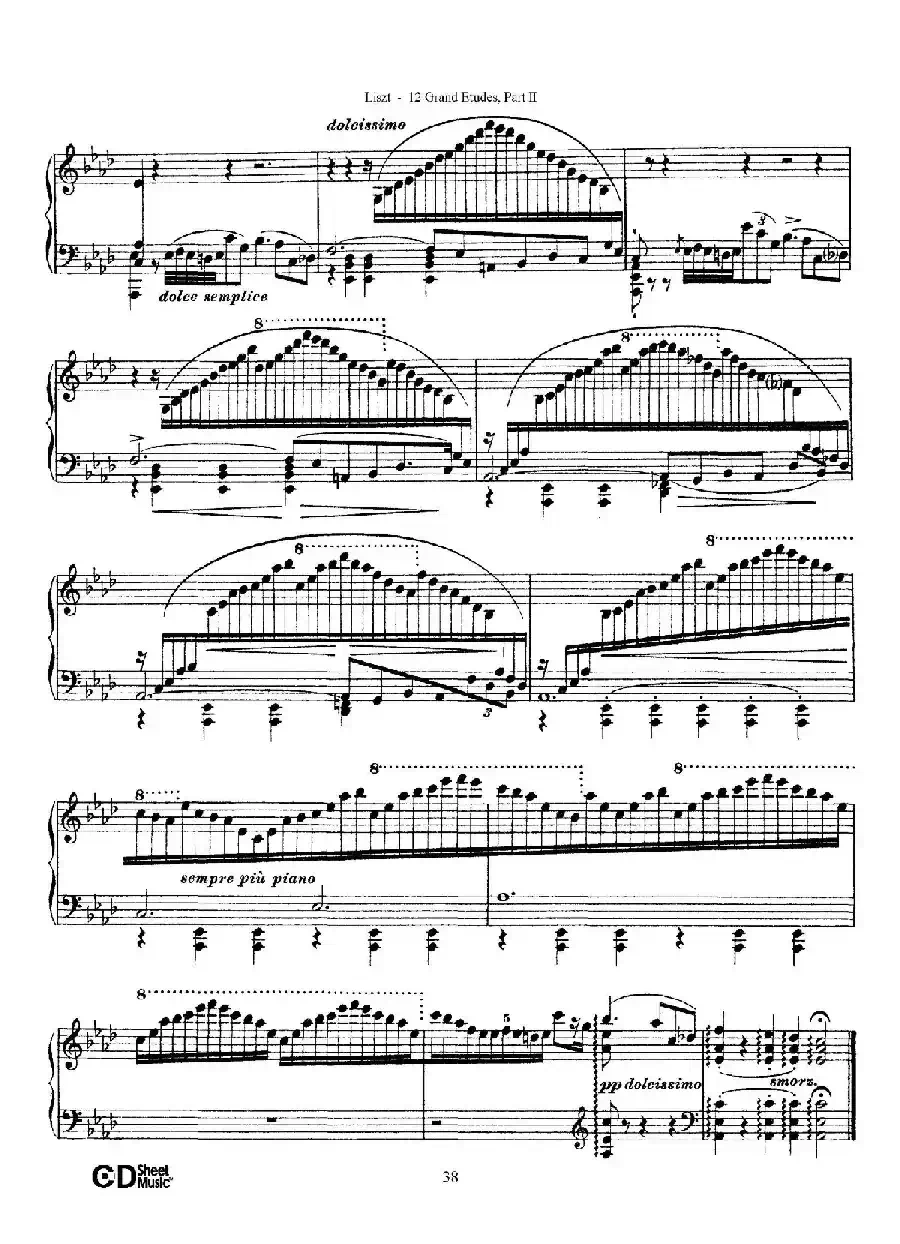 12 Grand Etudes S.137（12首华丽的练习曲·9）