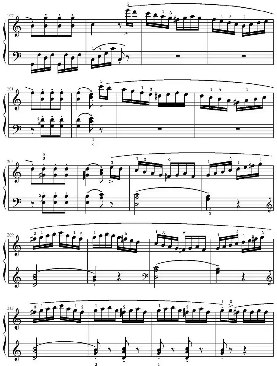 C大调小奏鸣曲 Op.20 No.1(库劳作曲版)