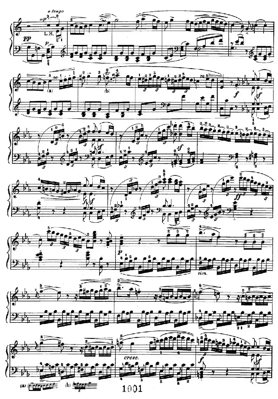 Two Rondos Op.51 No.1（2首回旋曲·1、C大调）