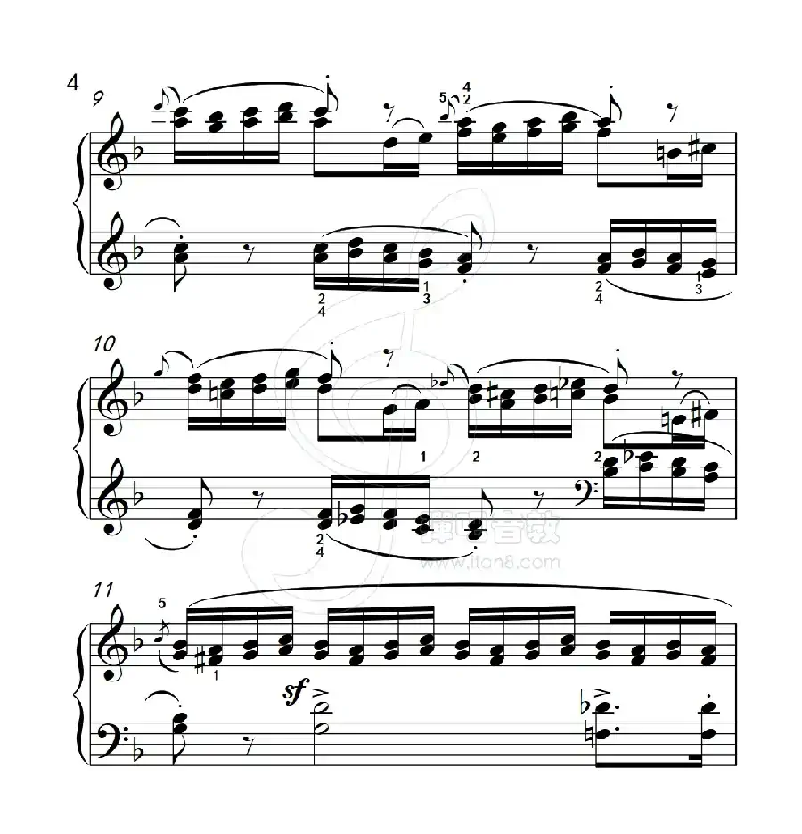 练习曲 34(克拉莫钢琴练习曲60首)