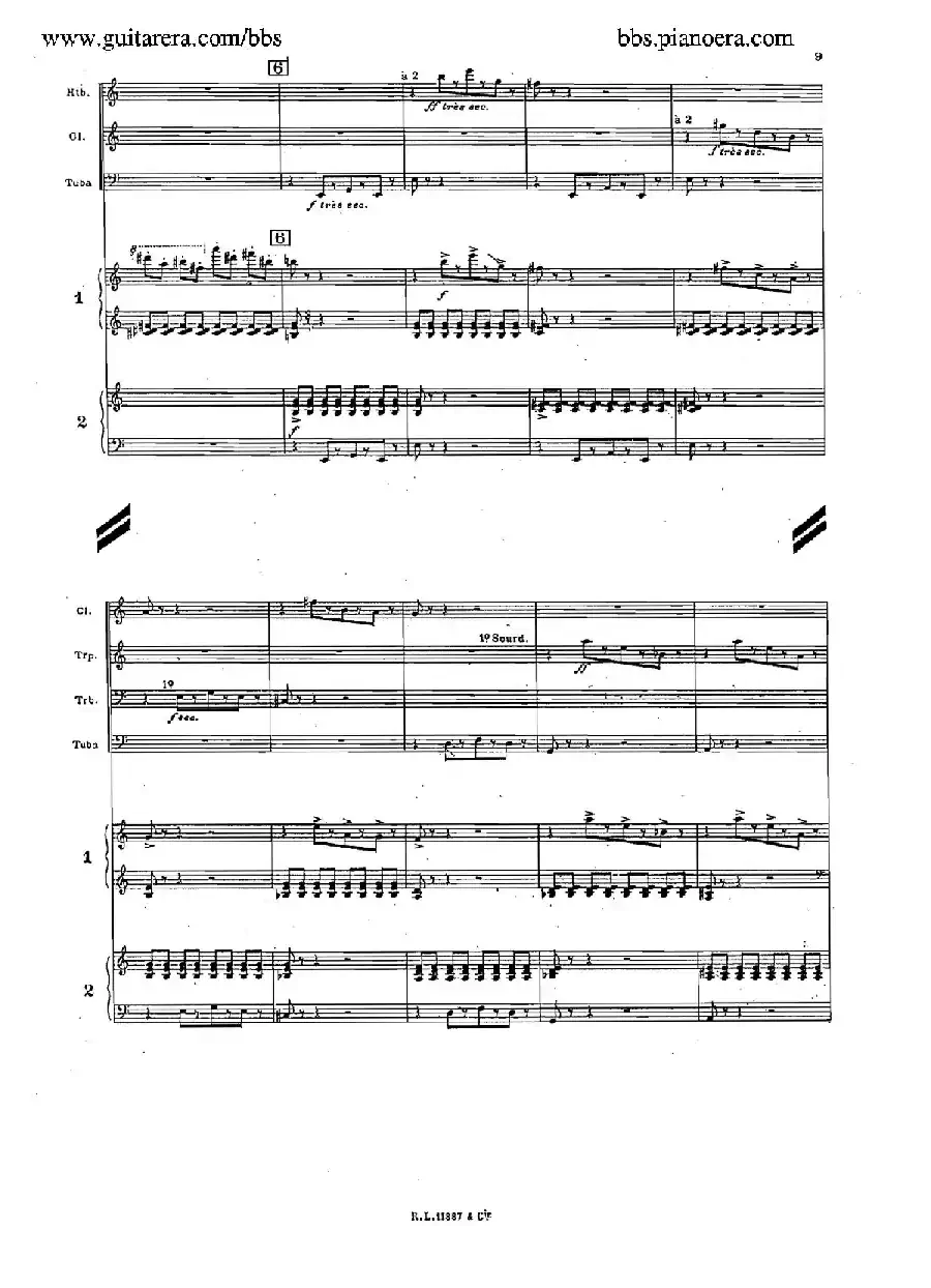 Concerto for 2 Pianos in d Minor（d小调双钢琴协奏曲·总谱）