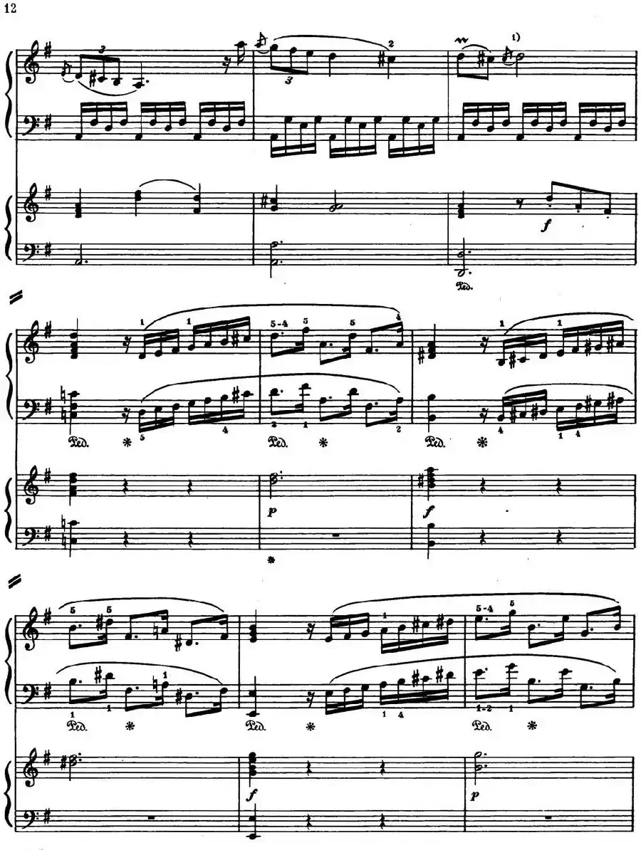 二十八部钢琴协奏曲 No.4