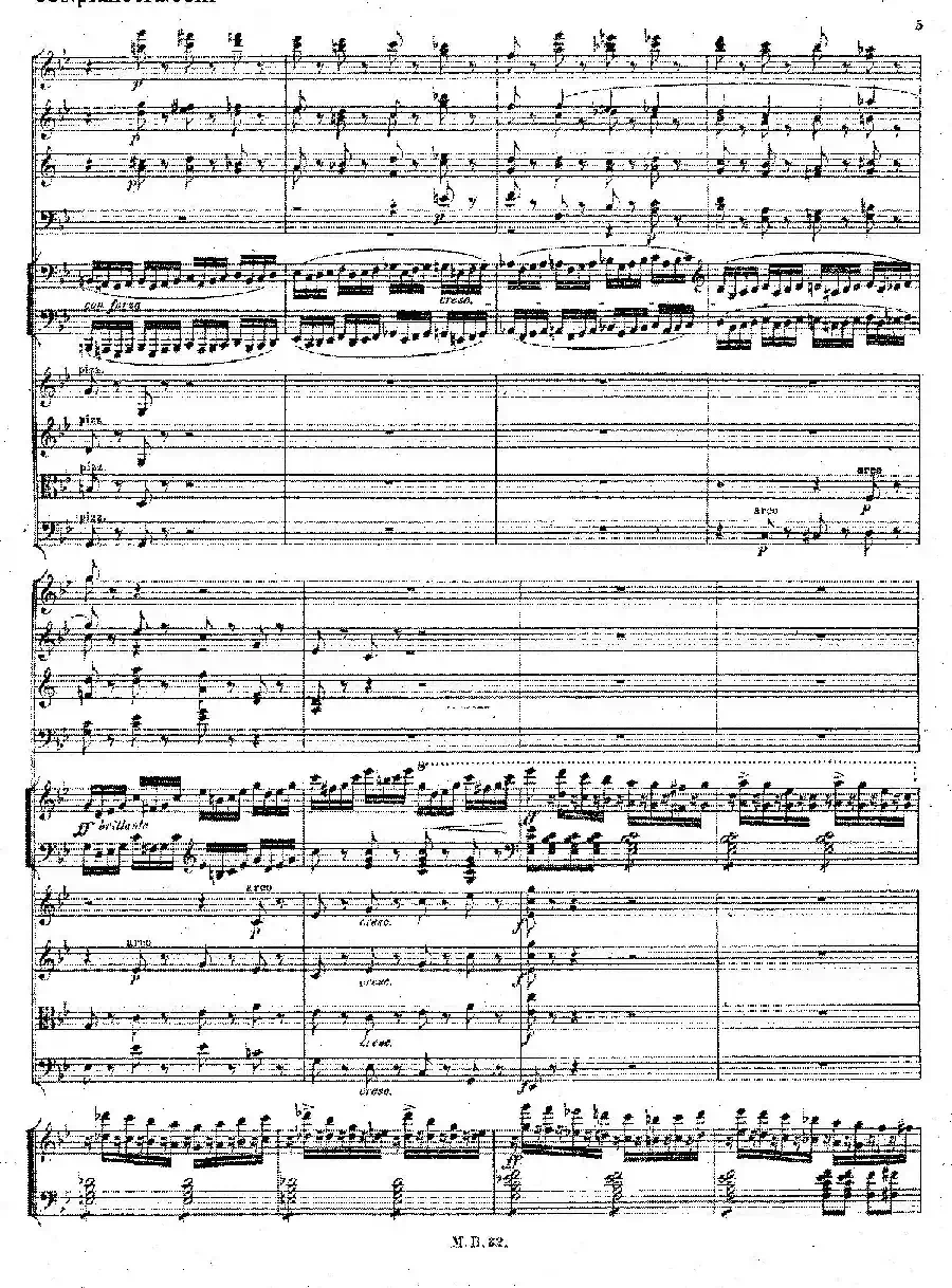 Piano Concerto No.1 in g Minor Op.25（g小调第一钢琴协奏曲·总谱）