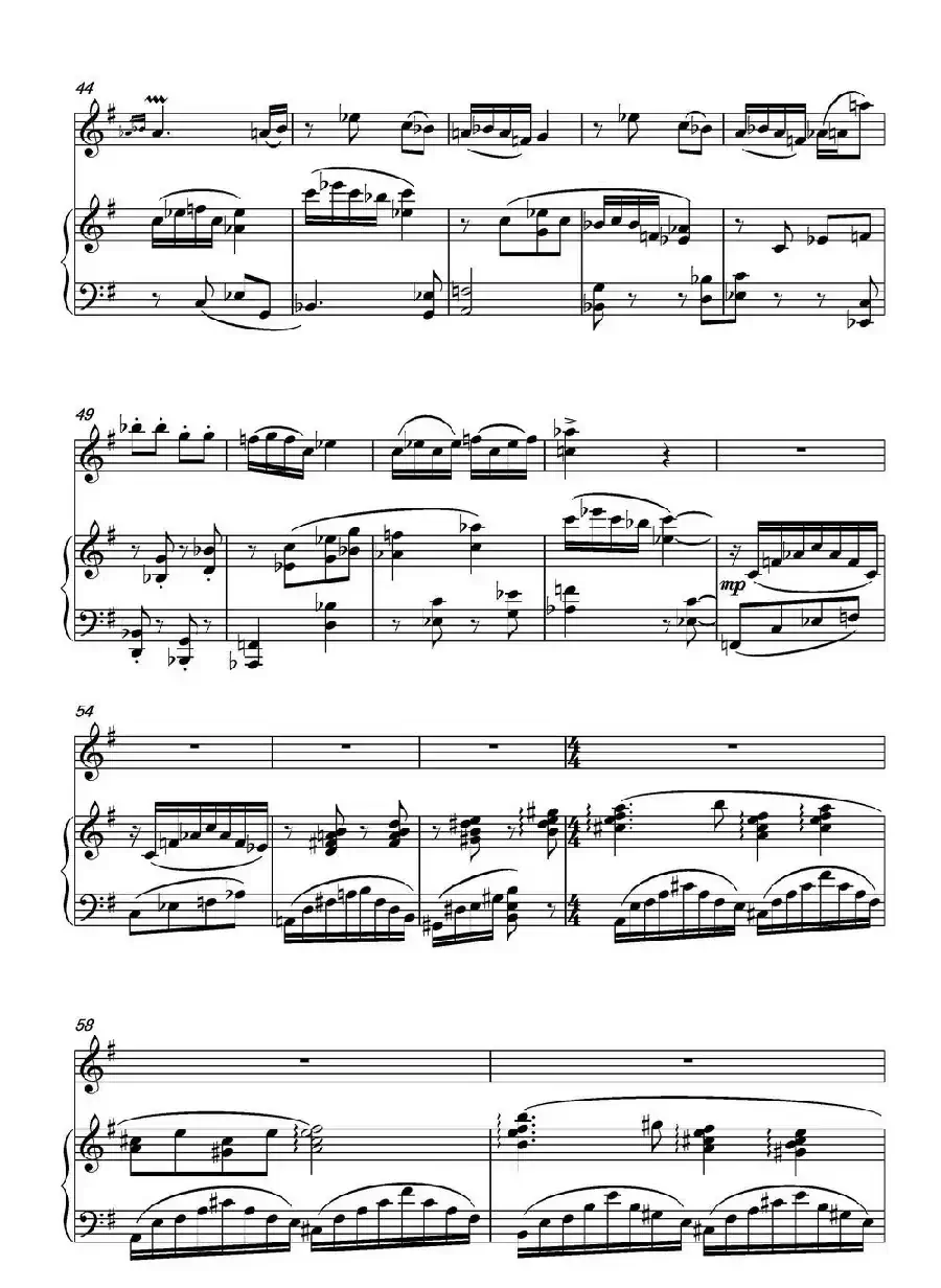 乡愁·乡韵（小提琴与钢琴）