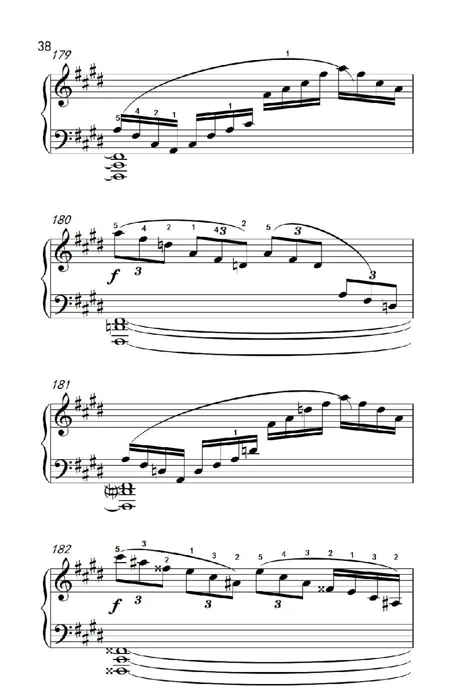 第十四号钢琴奏鸣曲（月光） 激动的急板