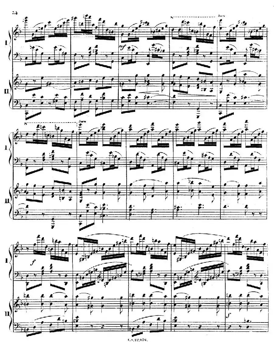 Piano Concerto No.2 in F Major Op.35（F大调第二钢琴协奏曲·Ⅱ·双钢琴）