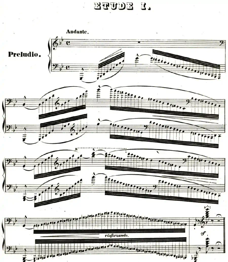 李斯特帕格尼尼大练习曲1
