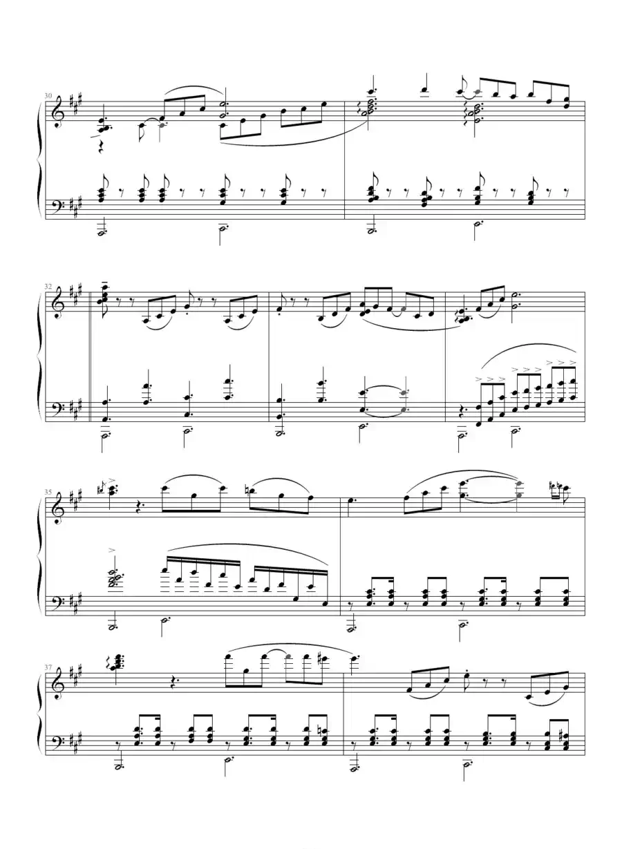 月光下的双人舞