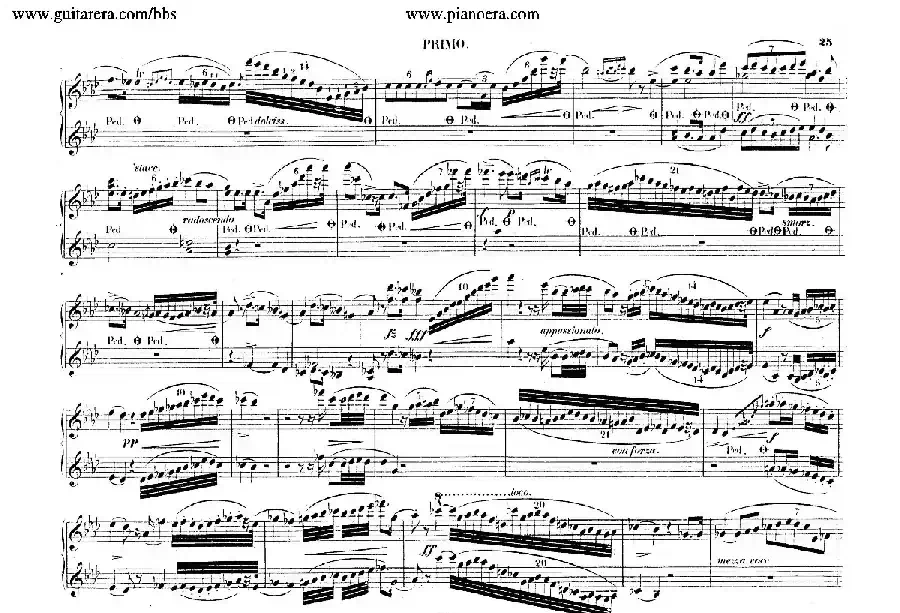 Piano Concerto No.2 in f Minor Op.21（f小调第二钢琴协奏曲·四手联弹版）