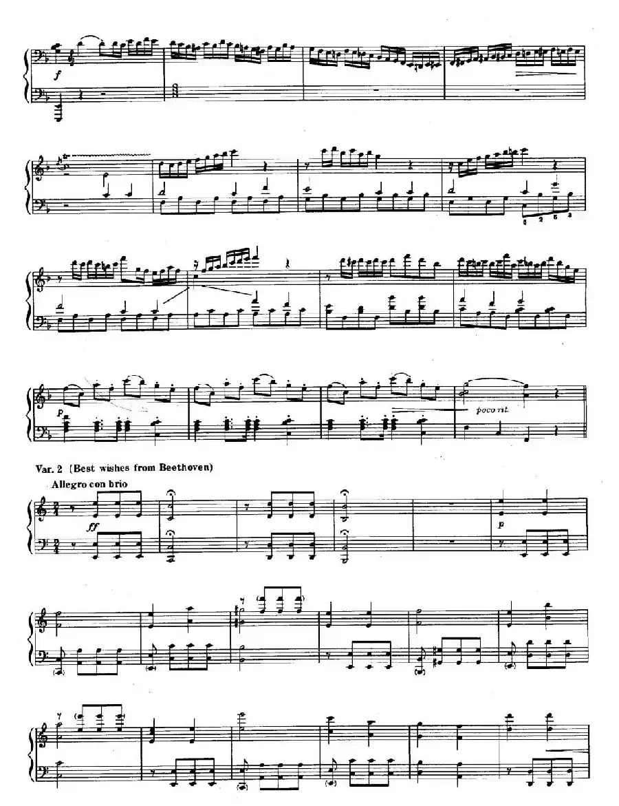 Variations on （生日快乐变奏曲）