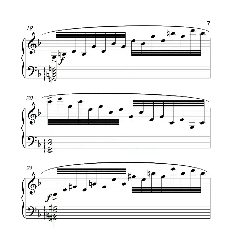 第六级 练习曲（中国音乐学院钢琴考级作品1~6级）