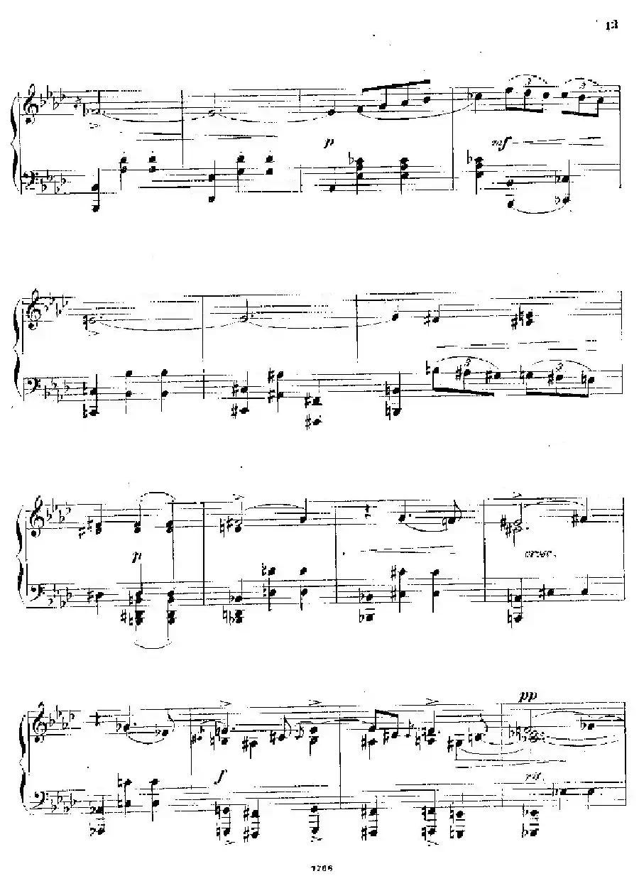Phantasien Am Clavier Op.36（幻想曲集·第六首）