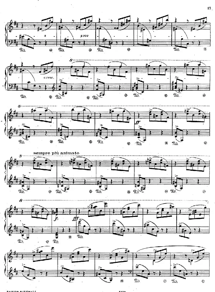 Scherzo No.1 in b Minor Op.20（b小调第一谐谑曲）