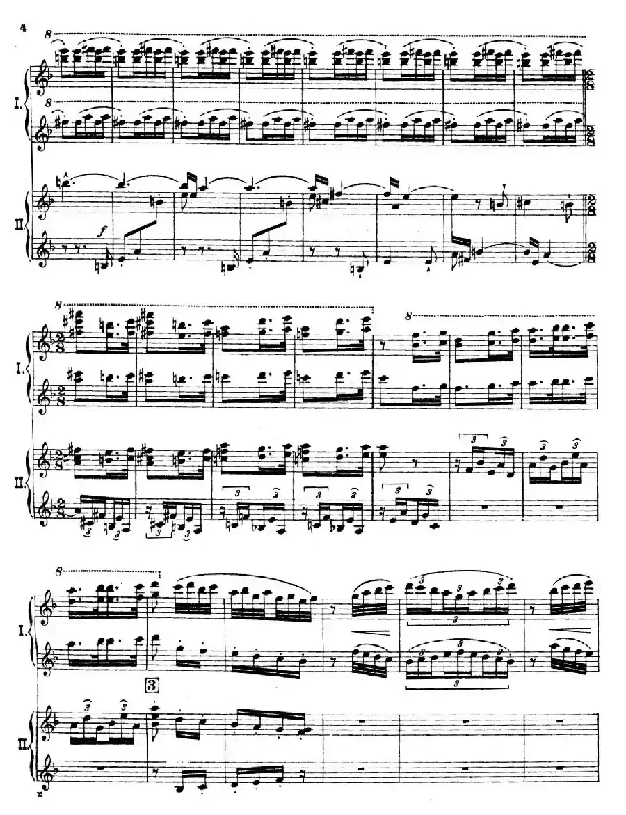 The Pines of Rome（交响诗《罗马的松树》·双钢琴）（第一部分：博尔盖塞别墅的松树）