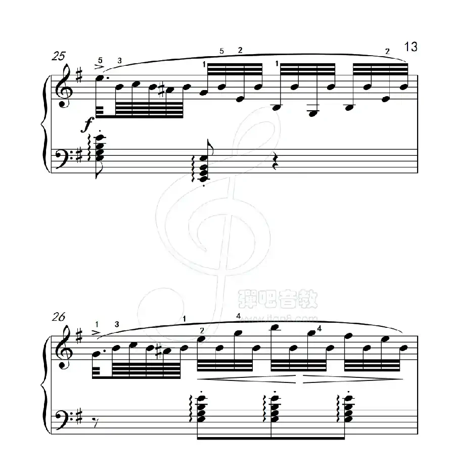 练习曲 58(克拉莫钢琴练习曲60首)