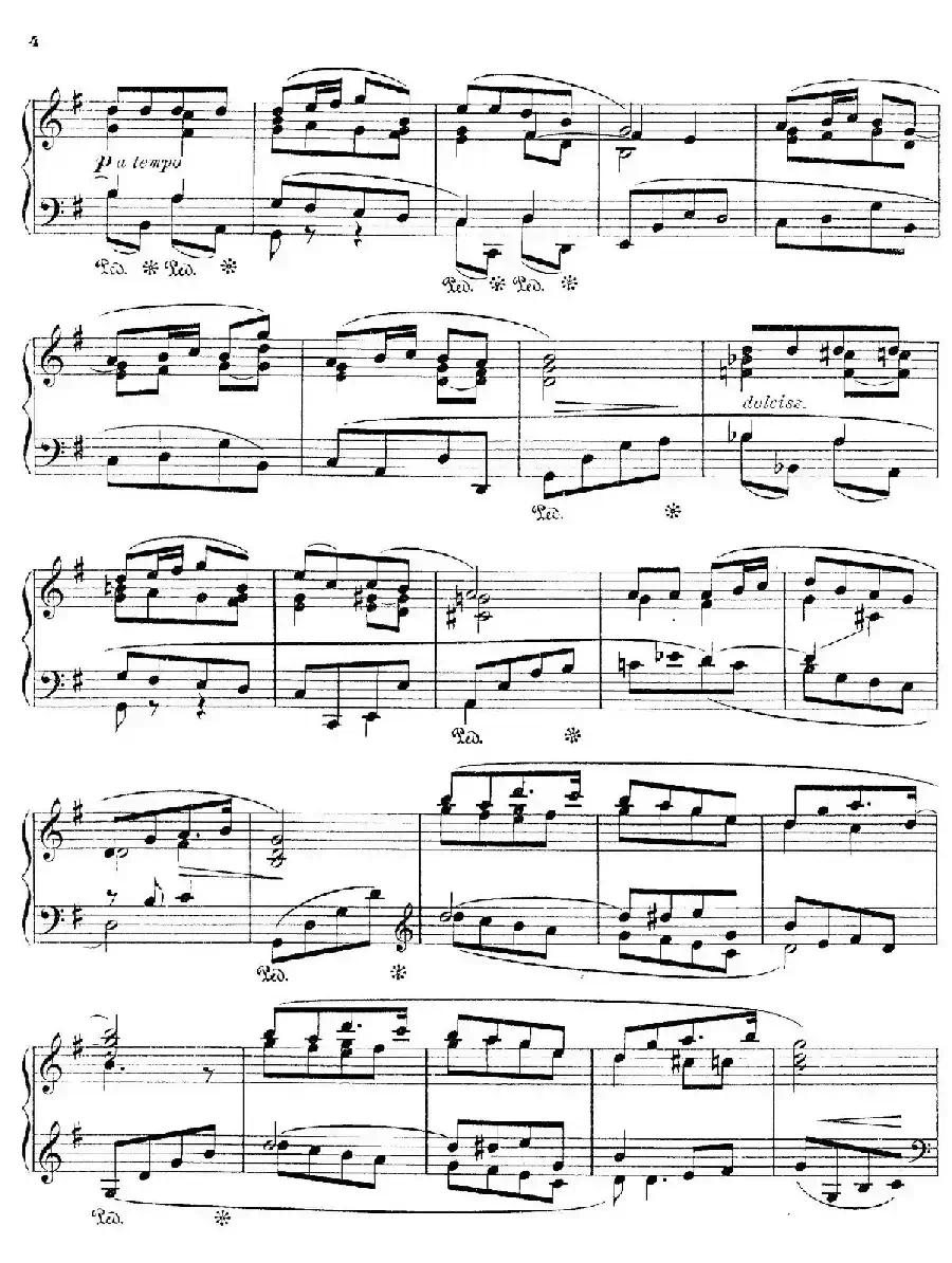 Six Pieces Op.83（6首小品·5）
