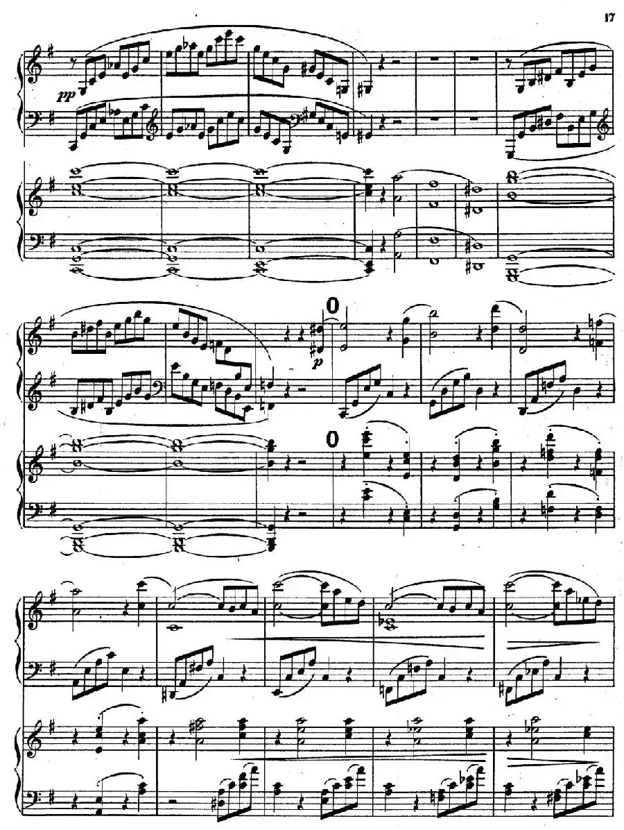 Symphony No.4 in e Minor Op.98（e小调第四交响曲·双钢琴）