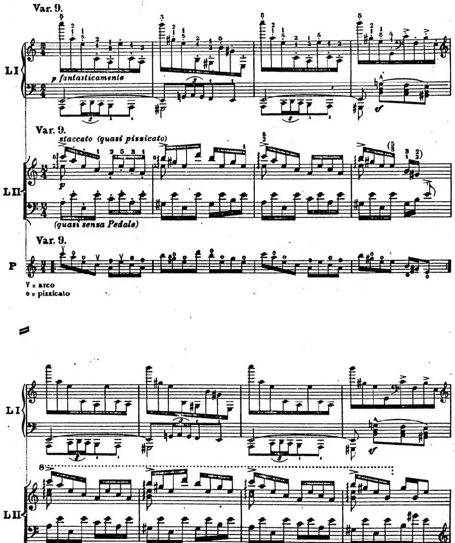 6首帕格尼尼大练习曲（Thema mit Variationen Etude Nr.6）