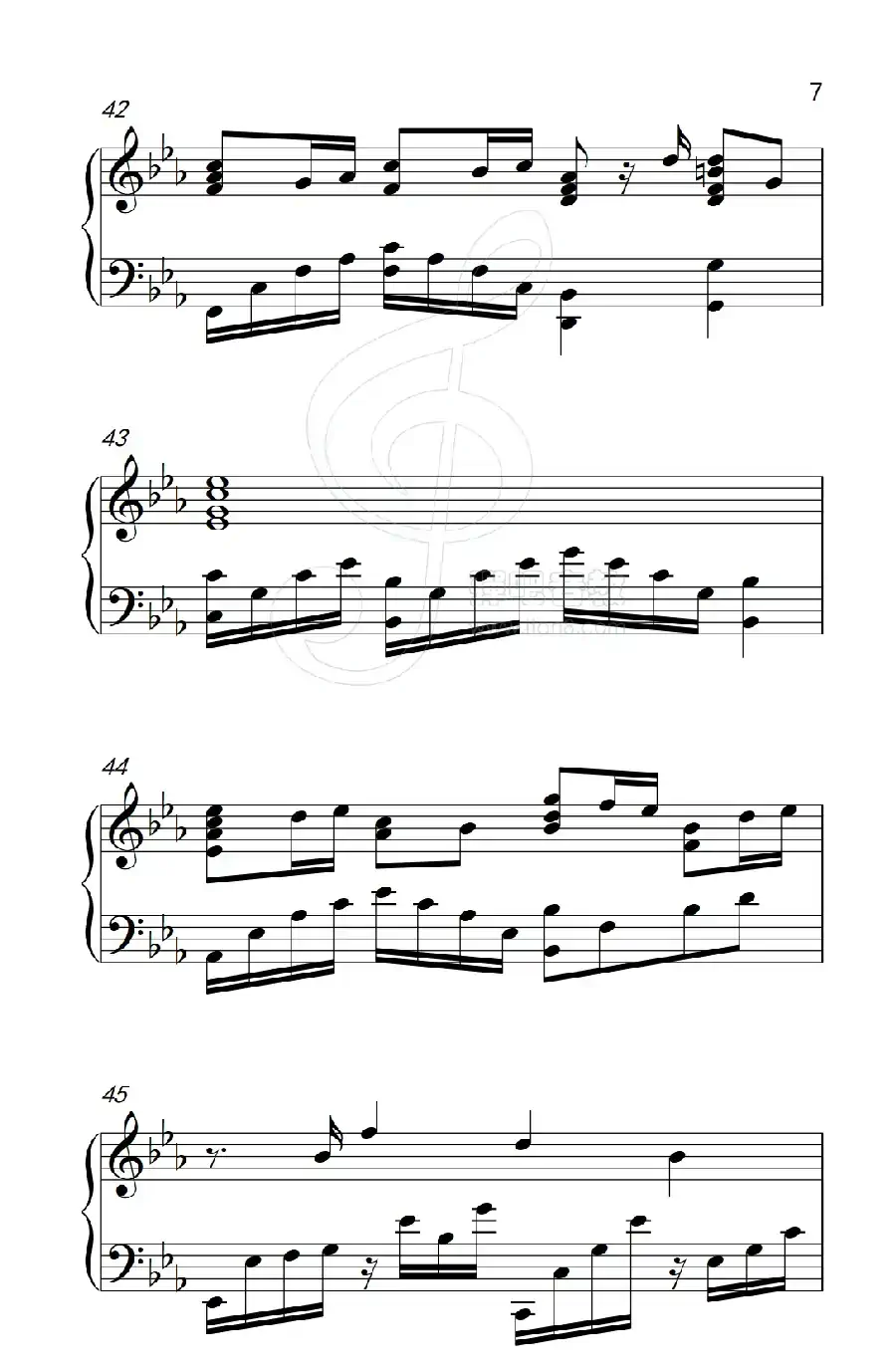 爱是永恒（《弹吧音教》制谱版）