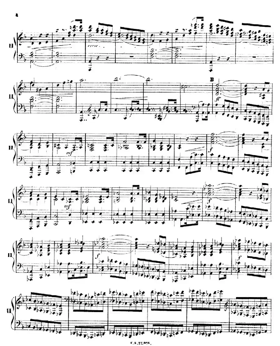 Piano Concerto No.2 in F Major Op.35（F大调第二钢琴协奏曲·Ⅰ·双钢琴）