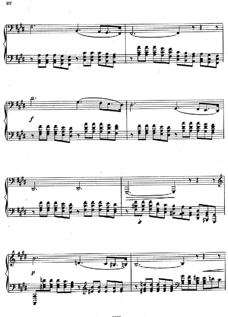 Six Etudes Op.23（6首练习曲·Ⅲ）