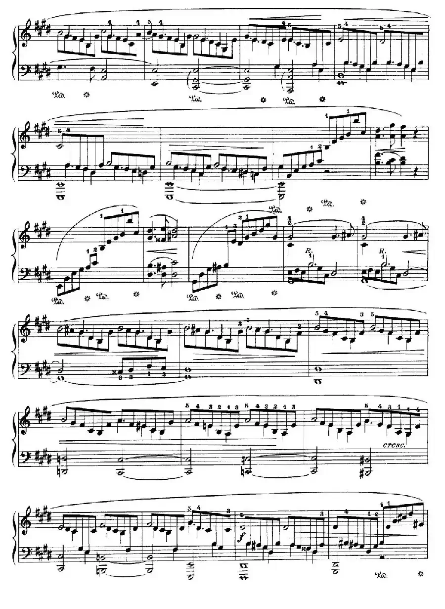 Piano Sonata No.3 in b Minor Op.58（b小调第三钢琴奏鸣曲·第三乐章）