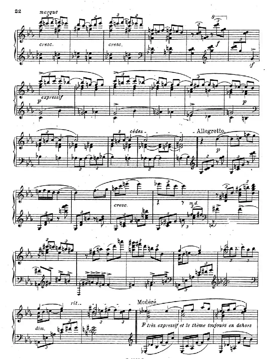 Sonate Romantique Op.3（浪漫奏鸣曲·Ⅲ）