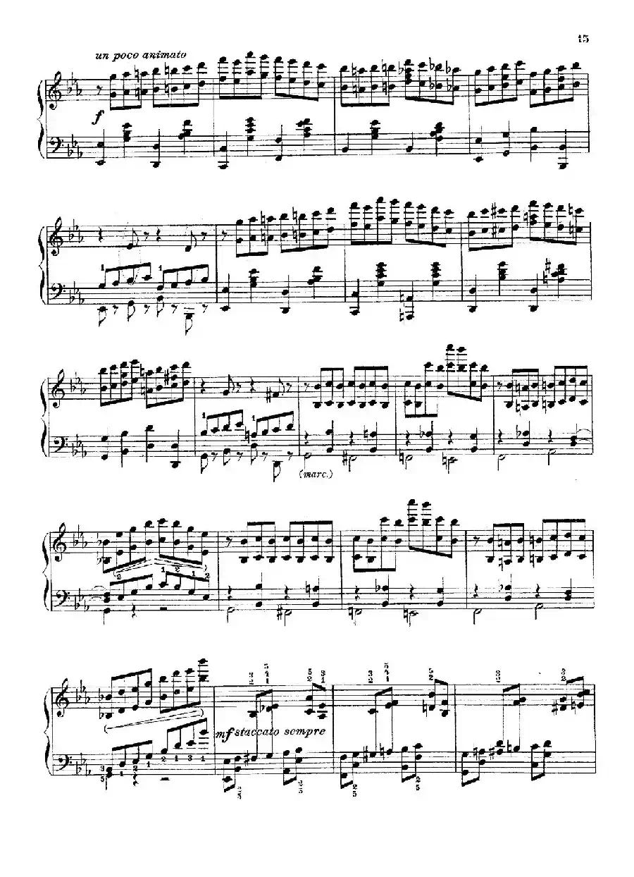 Die Jongleurin Op.52 No.4（女丑角）