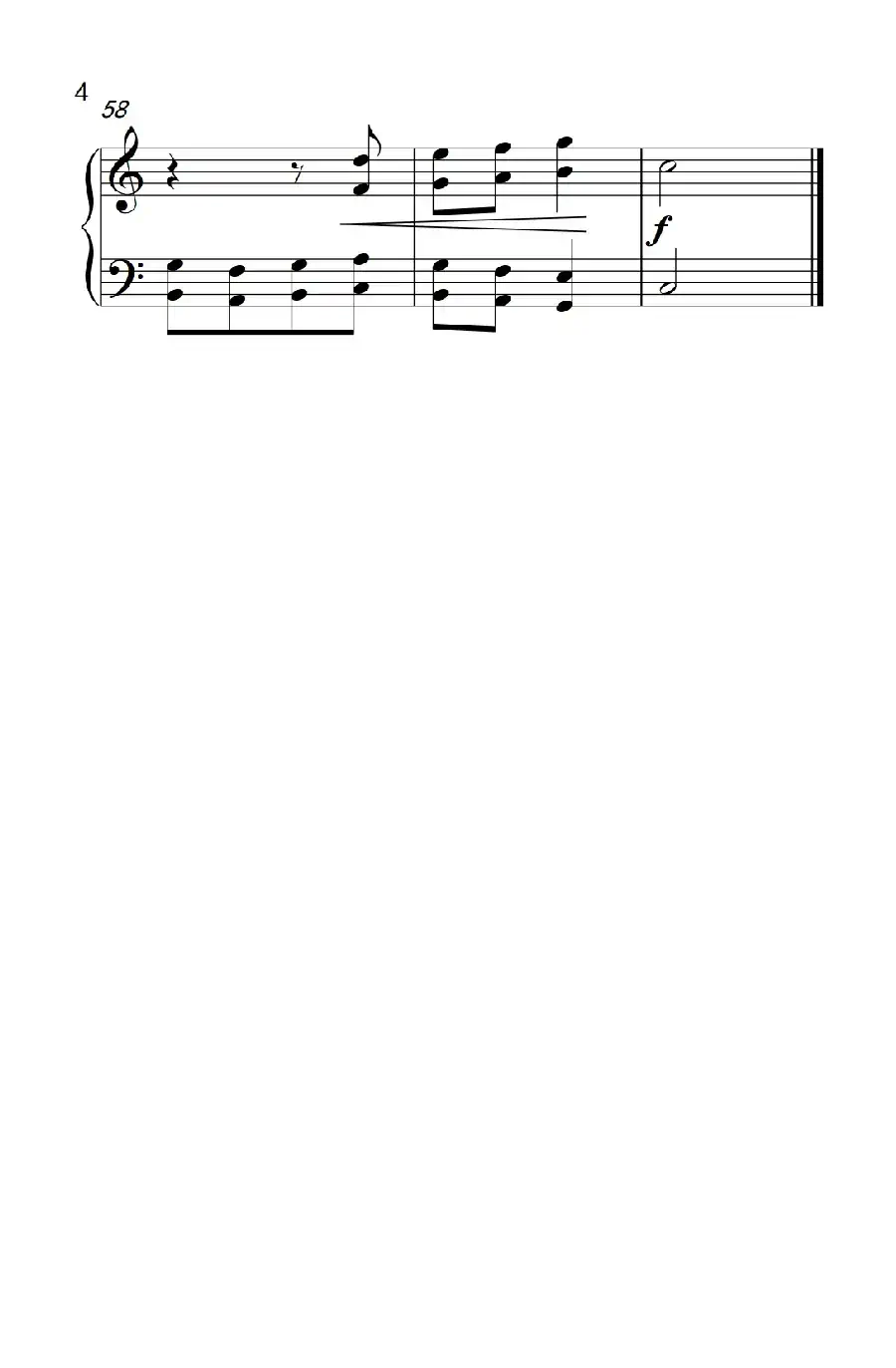 民间曲调变奏(巴托克 小宇宙 钢琴教程 4)