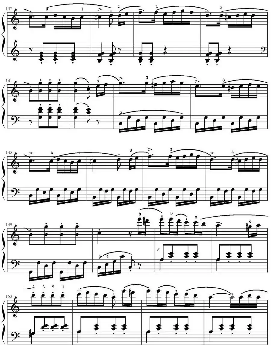 C大调小奏鸣曲 Op.20 No.1(库劳作曲版)