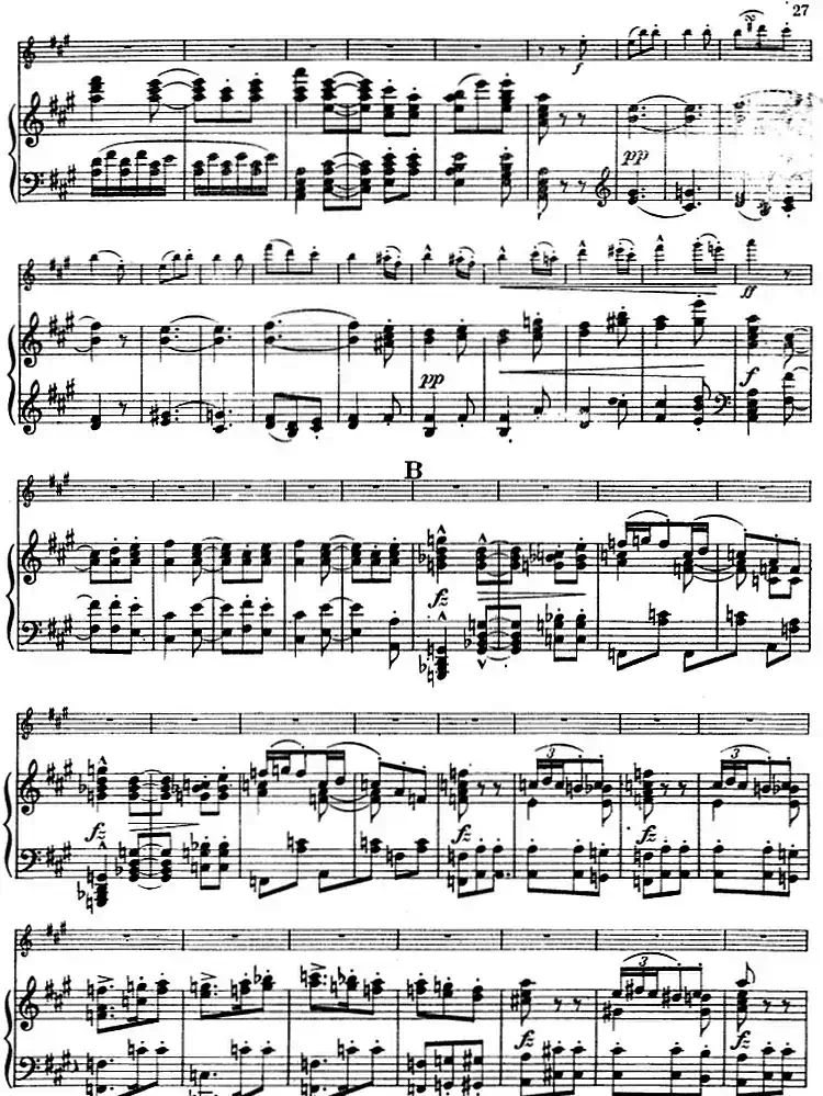 德沃夏克作品53号A小调协奏曲 (小提琴和钢琴)