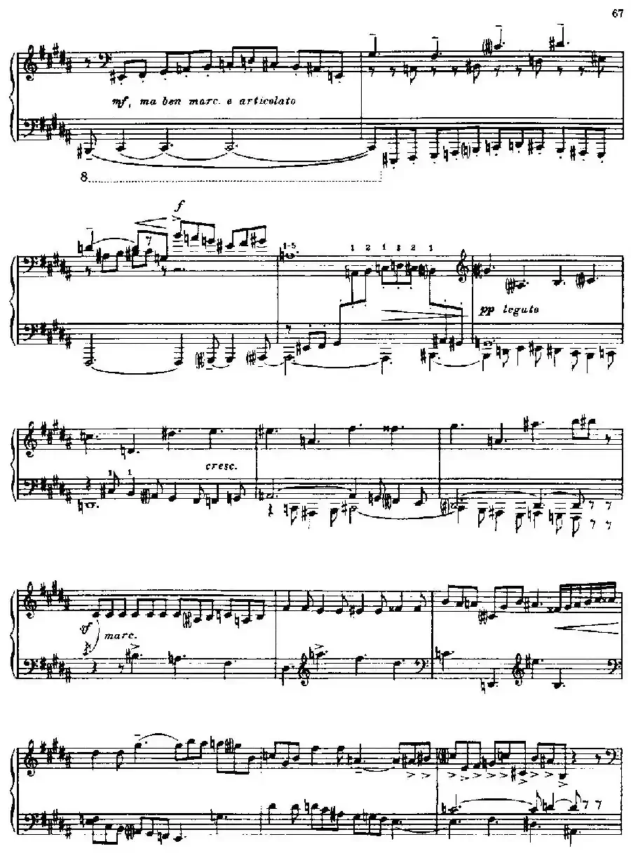 24 Preludes and Fugues Part.1 Op.45（24首前奏曲与赋格·第一部分·12）