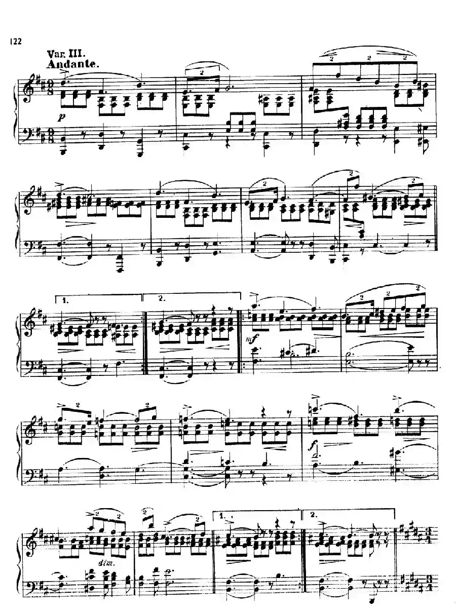 24 Characteristic Pieces Op.36（24首性格小品·23）