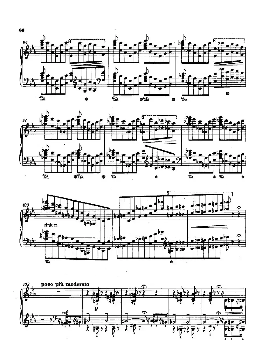 12 Etudes d'execution Transcendante S.139（12首超技练习曲·7）