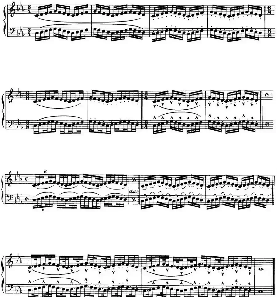 Technical Exercises S.146（李斯特钢琴技巧练习 BOOKⅠ）