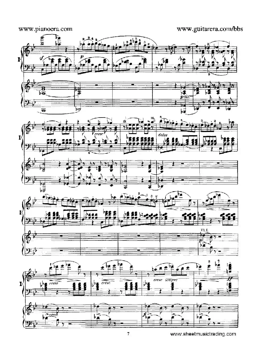 Piano Concerto No.1 in g Minor Op.25（g小调第一钢琴协奏曲·双钢琴）
