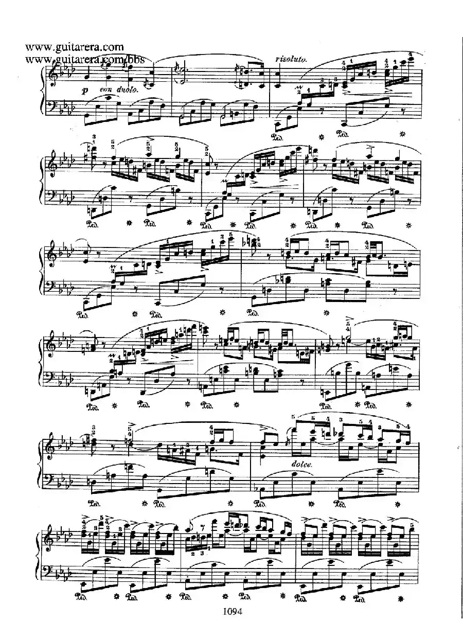 Piano Concerto No.2 in f Minor Op.21（f小调第二钢琴协奏曲·钢琴独奏版）