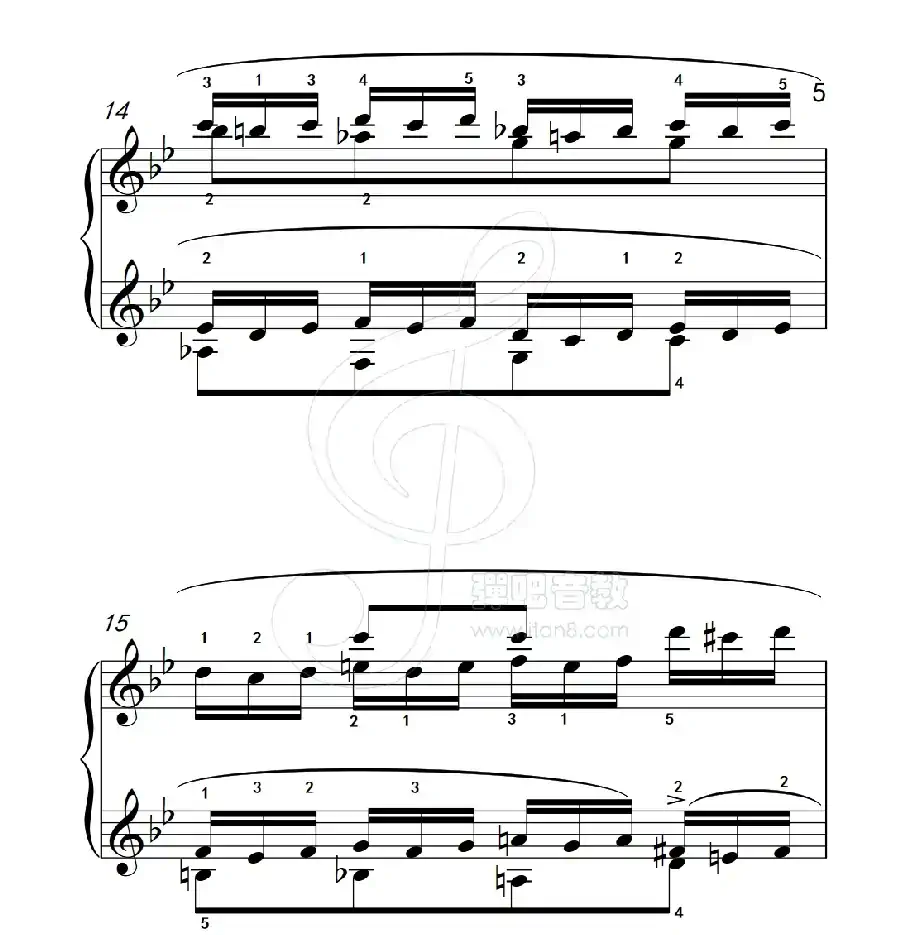 练习曲 50（克拉莫钢琴练习曲60首）